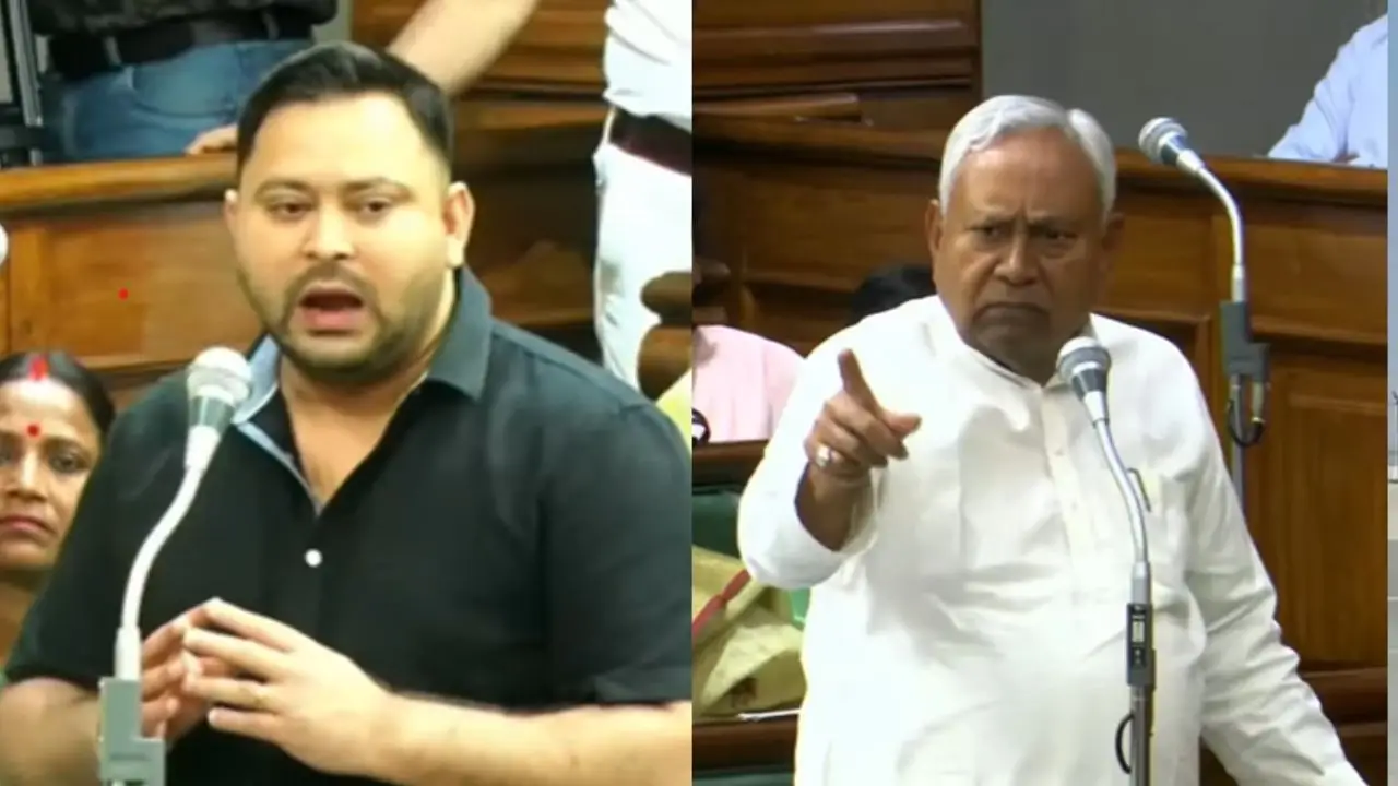 Breaking News in Urdu بہار اسمبلی کا ہنگامہ‌ خیز اجلاس، ’سَدَن کسی کے باپ کا نہیں‘ پر معطلی